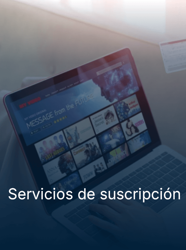 Servicios de suscripción